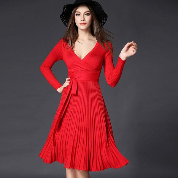 7colors lady office women dress spring autumn dress longn sleeve v-neck knitting dresses elegant, Black;gray
7colors lady office women dress spring autumn dress longn sleeve v-neck knitting dresses elegant, Black;gray