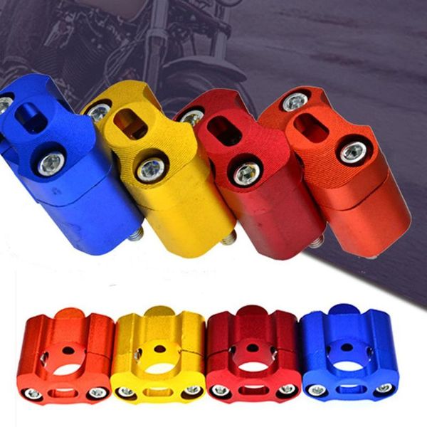 1 pair 22-28mm aluminium alloy motorcycle handlebar clamp extend riser adapter car accessories
1 pair 22-28mm aluminium alloy motorcycle handlebar clamp extend riser adapter car accessories