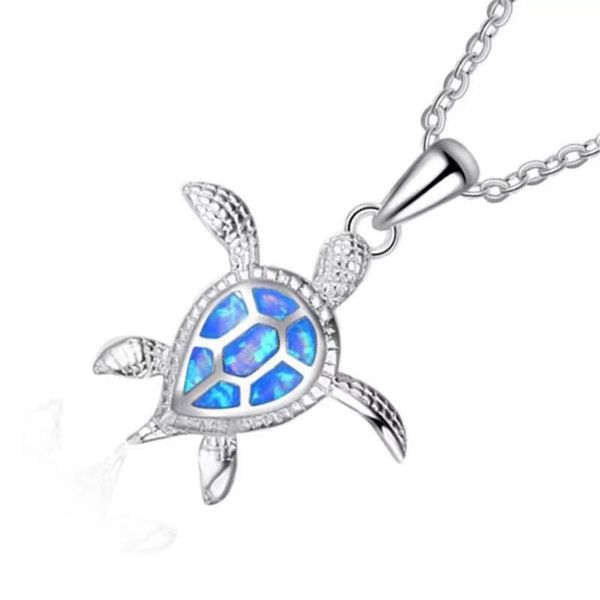 pretty blue opal necklace pendants gift necklace for women wedding jewelry beautiful pendantturtles necklaces, Silver
pretty blue opal necklace pendants gift necklace for women wedding jewelry beautiful pendantturtles necklaces, Silver