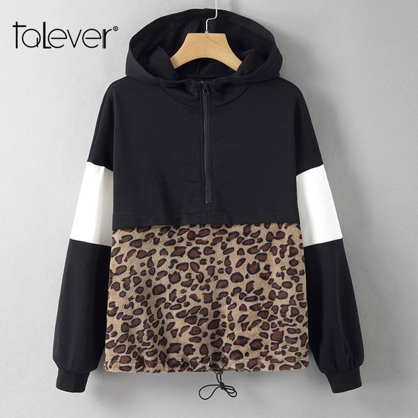 women winter spring shaggy warm faux fur hoodies leopard patchwork long sleeve sweatshirts female fur hoody pullover talever, Black
women winter spring shaggy warm faux fur hoodies leopard patchwork long sleeve sweatshirts female fur hoody pullover talever, Black