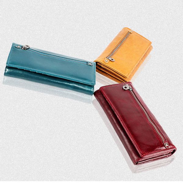 new women wallets genuine leather ladies purse simple zipper women purse long casual fresh female wallets europe and america, Red;black
new women wallets genuine leather ladies purse simple zipper women purse long casual fresh female wallets europe and america, Red;black
