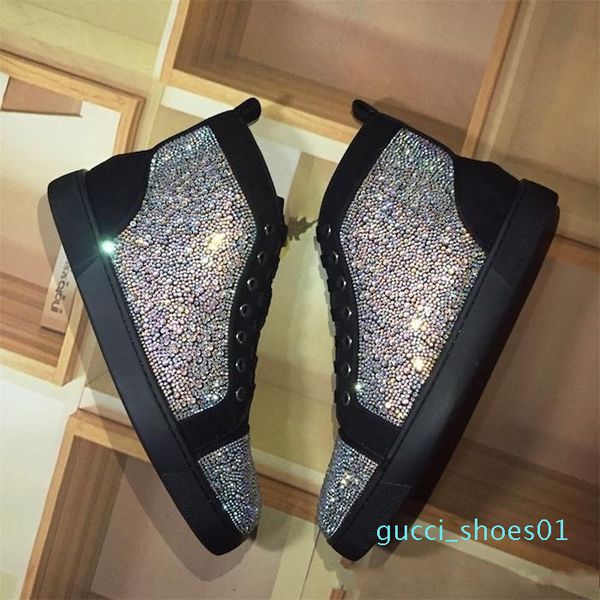 2019 wholesale designer red bottoms sneakers studded spikes flats shoes designer luxury red bottoms for men women training shoes g01, Black
2019 wholesale designer red bottoms sneakers studded spikes flats shoes designer luxury red bottoms for men women training shoes g01, Black