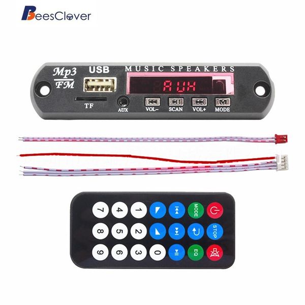 beesclover car stereo dc12v mp3 decoder board sd audio module usb tf aux fm radio remote digital display support mmc/sd/mma r18
beesclover car stereo dc12v mp3 decoder board sd audio module usb tf aux fm radio remote digital display support mmc/sd/mma r18