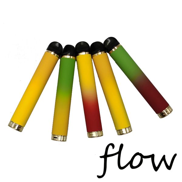 8 Colors FLOW Disposable e Cigarette Device Pod Pre-filled Starter Kit 600mah Battery 4ml Cartridge Packaging Carts Vape Empty Custom Made
8 Colors FLOW Disposable e Cigarette Device Pod Pre-filled Starter Kit 600mah Battery 4ml Cartridge Packaging Carts Vape Empty Custom Made