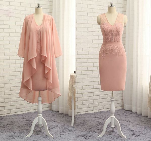 blush bling beaded mother of the bride groom suit dresses knee length lace with jacket sequins chiffon plus size evening party dress, Black;red
blush bling beaded mother of the bride groom suit dresses knee length lace with jacket sequins chiffon plus size evening party dress, Black;red