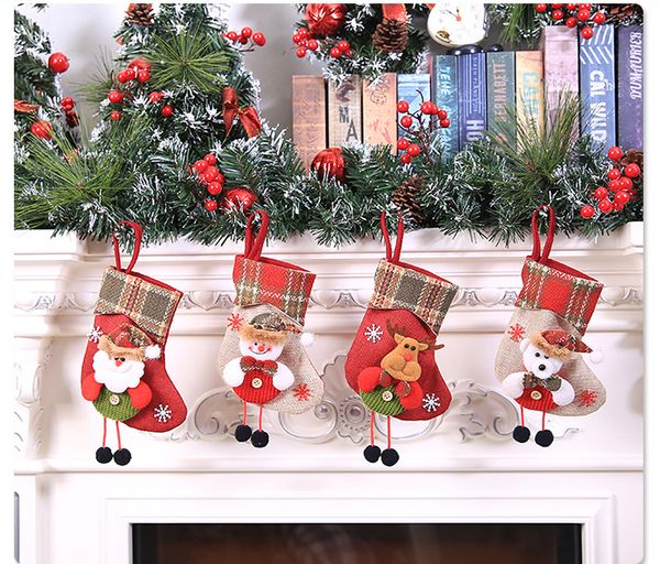 wholesale plaid christmas gift bags christmas stocking socks xmas tree hanging pendant toy doll gifts decor for the new year
wholesale plaid christmas gift bags christmas stocking socks xmas tree hanging pendant toy doll gifts decor for the new year