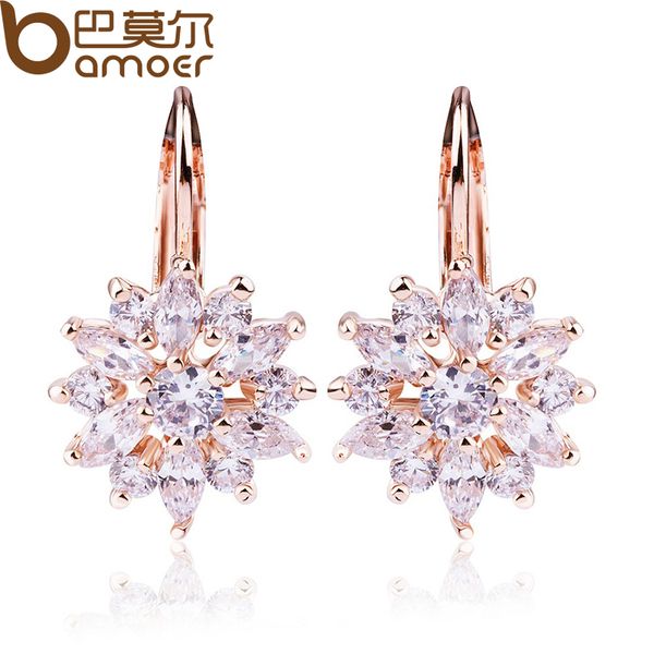 bamoer 3 colors gold color flower stud earrings with zircon stone women birthday gift bijouterie jie014, Golden;silver
bamoer 3 colors gold color flower stud earrings with zircon stone women birthday gift bijouterie jie014, Golden;silver