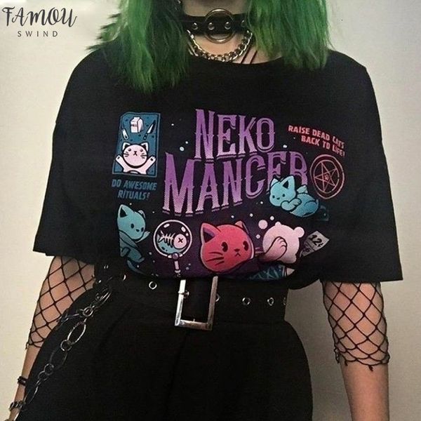 harajuku yf neko mancer t shirt fashion cute aesthetic grunge black tee satantic gothic clothing witch shirt, White
harajuku yf neko mancer t shirt fashion cute aesthetic grunge black tee satantic gothic clothing witch shirt, White