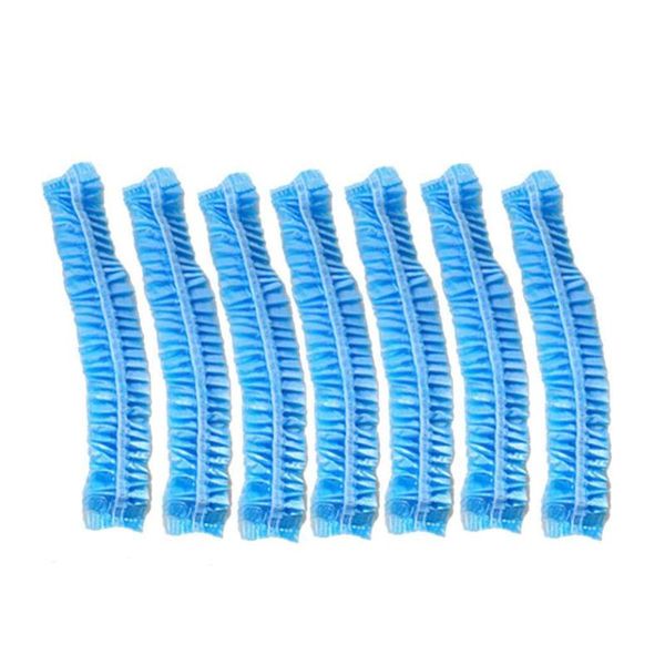 100pcs clear disposable plastic shower bath caps for spa hair salon for l/home use (blue
100pcs clear disposable plastic shower bath caps for spa hair salon for l/home use (blue