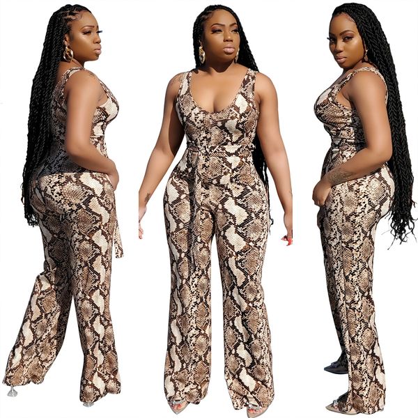 european and american foreign trade new style high elasticity irregular sleeveless sling wide loose snake pattern jumpsuit, Black;white
european and american foreign trade new style high elasticity irregular sleeveless sling wide loose snake pattern jumpsuit, Black;white