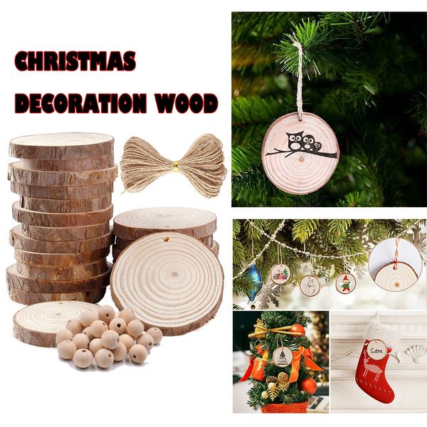 natural wood ломтики 30 pcs / set 2,4-2,8 дюйма craft wood kit неполное домашнее украшение аксессуары navidad елка висячие украшения
natural wood ломтики 30 pcs / set 2,4-2,8 дюйма craft wood kit неполное домашнее украшение аксессуары navidad елка висячие украшения