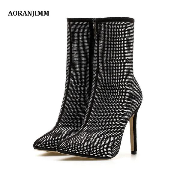 silver black crystal pointed toe zip inside women lady discount brand designer sboot plus size 10 42
silver black crystal pointed toe zip inside women lady discount brand designer sboot plus size 10 42