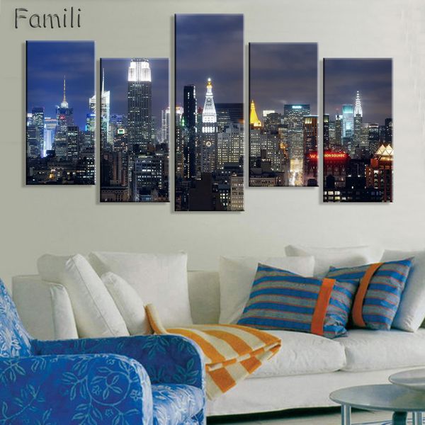 5pcs new york city canvas painting modern wall pictures for living room home decor modular pictures unframed
5pcs new york city canvas painting modern wall pictures for living room home decor modular pictures unframed