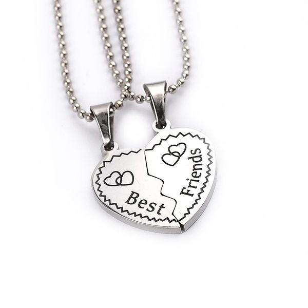heart pendants jewelry friends heart necklaces silver plated alloy pendant with 20 inches chain fashion jewelry
heart pendants jewelry friends heart necklaces silver plated alloy pendant with 20 inches chain fashion jewelry