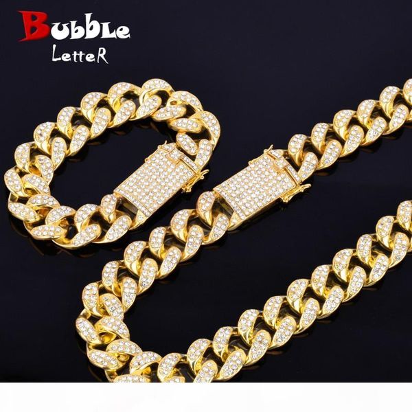 alloy crystal heavy miami cuban chain with bracelet & necklace set gold silver 20mm big choker men's hip hop jewelry 16" 18
alloy crystal heavy miami cuban chain with bracelet & necklace set gold silver 20mm big choker men's hip hop jewelry 16" 18