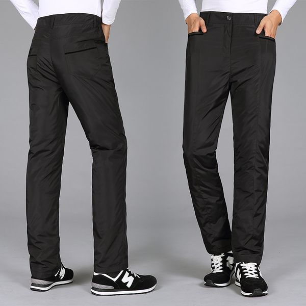 men's pants 2021 autumn and winter silk cotton-padded trousers high waist padded warm, Black
men's pants 2021 autumn and winter silk cotton-padded trousers high waist padded warm, Black