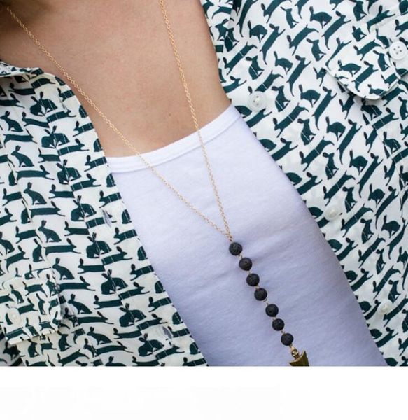 new lava-rock bead arrow tassel long necklace aromatherapy essential oil diffuser necklaces black lava pendant necklaces jewelry, Silver
new lava-rock bead arrow tassel long necklace aromatherapy essential oil diffuser necklaces black lava pendant necklaces jewelry, Silver