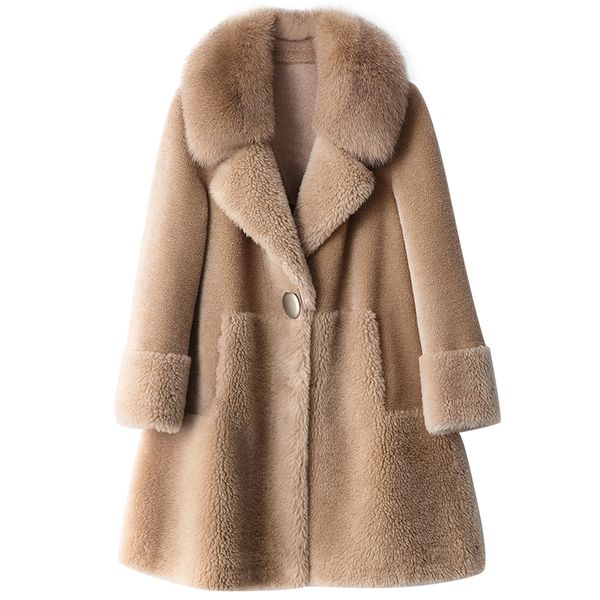 real fur coat female vintage long sheep shearing jacket women winter fur hooded clothes 2019 korean 100% wool hiver 9175, Black
real fur coat female vintage long sheep shearing jacket women winter fur hooded clothes 2019 korean 100% wool hiver 9175, Black