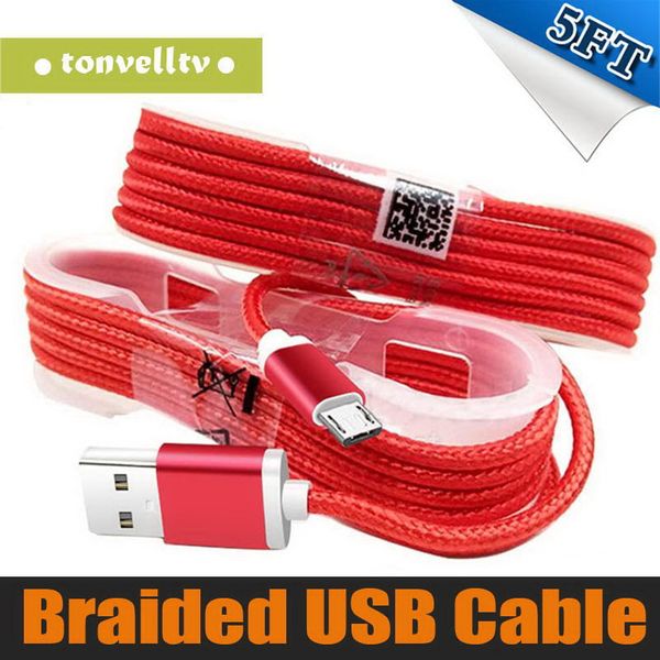 1.5M Тип C Long Strong Плетеный USB зарядный кабель Micro V8 Кабели Линия передачи данных Металлический разъем зарядки для Samsung S10 Универсальный Cellp
1.5M Тип C Long Strong Плетеный USB зарядный кабель Micro V8 Кабели Линия передачи данных Металлический разъем зарядки для Samsung S10 Универсальный Cellp