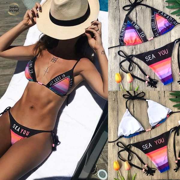 bikini 2019 print micro bikini set swimsuit women swimwear halter vintage bathing suit push up bra string thong, White;black
bikini 2019 print micro bikini set swimsuit women swimwear halter vintage bathing suit push up bra string thong, White;black