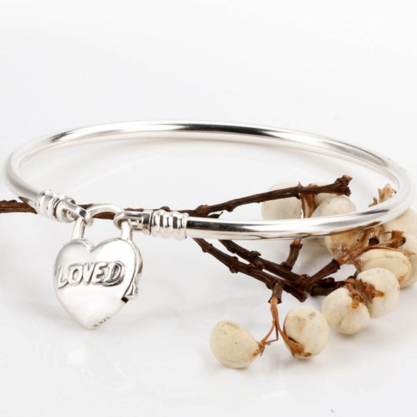 original moments smooth loved heart padlock clasp bangle fit 925 sterling silver bead charm bracelet diy fine jewelry, Black
original moments smooth loved heart padlock clasp bangle fit 925 sterling silver bead charm bracelet diy fine jewelry, Black