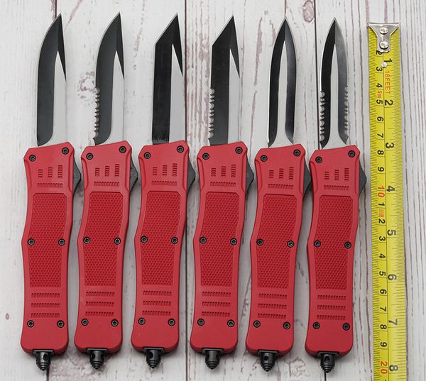 Medium 616 Automatic Knives Red 440C steel EDC tactical Pocket knife A161 A163 3300 hunting knifes Tools Boyfriend Birthday gifts
Medium 616 Automatic Knives Red 440C steel EDC tactical Pocket knife A161 A163 3300 hunting knifes Tools Boyfriend Birthday gifts