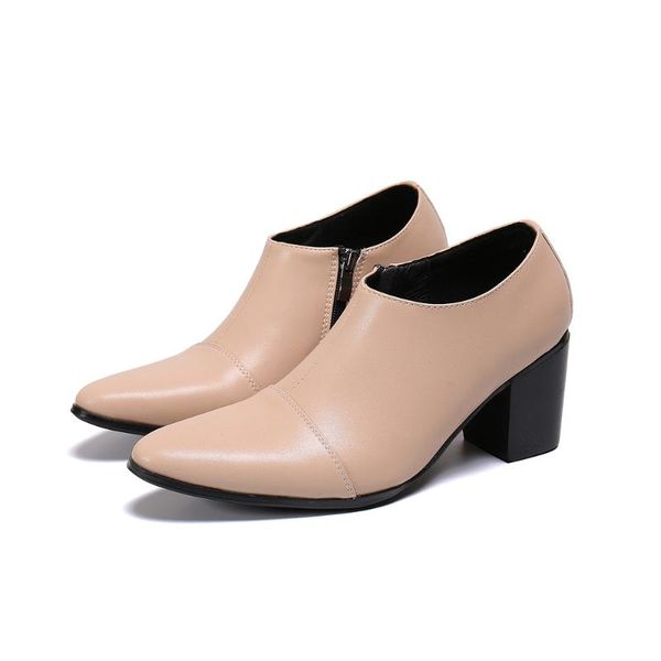 men patent leather oxford shoes fashion dress wedding groom shoes breathable pointed toe high heels formal business prom italy, Black
men patent leather oxford shoes fashion dress wedding groom shoes breathable pointed toe high heels formal business prom italy, Black