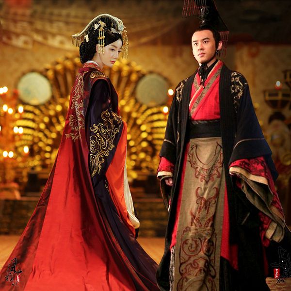 asian emperor queen royal palace wedding gown robe dress chinese ancient wedding hanfu long costume black red bride groom outfit
asian emperor queen royal palace wedding gown robe dress chinese ancient wedding hanfu long costume black red bride groom outfit