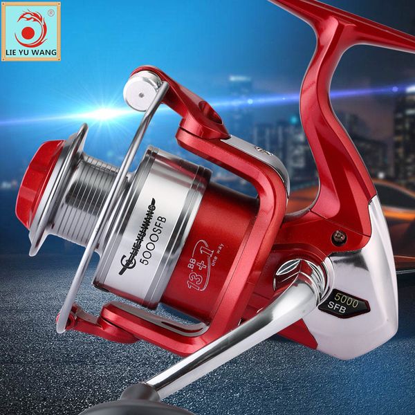 lie yu wang sfb2000-7000 reel carp 12 ball bearings fishing spinning reel aluminum anti-reverse lightweight durable fishing reel
lie yu wang sfb2000-7000 reel carp 12 ball bearings fishing spinning reel aluminum anti-reverse lightweight durable fishing reel