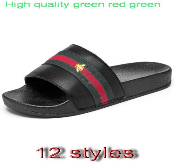brand designer slippers, green red green ribbon flip-flops designer sandals,designer slides,designer shoes,mens beach slippers g7.20, Black
brand designer slippers, green red green ribbon flip-flops designer sandals,designer slides,designer shoes,mens beach slippers g7.20, Black