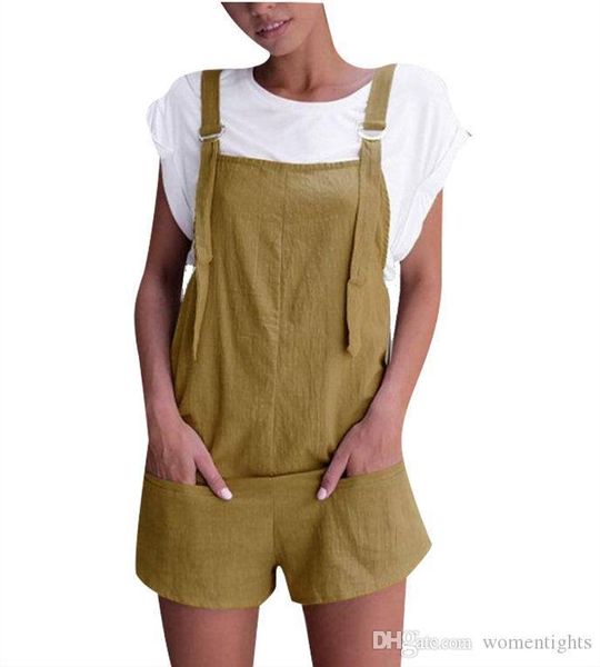 jumpsuits casual womens loose sleeveless womens rompers colorful ladies shorts with pockets summer overalls womens, Black;white
jumpsuits casual womens loose sleeveless womens rompers colorful ladies shorts with pockets summer overalls womens, Black;white