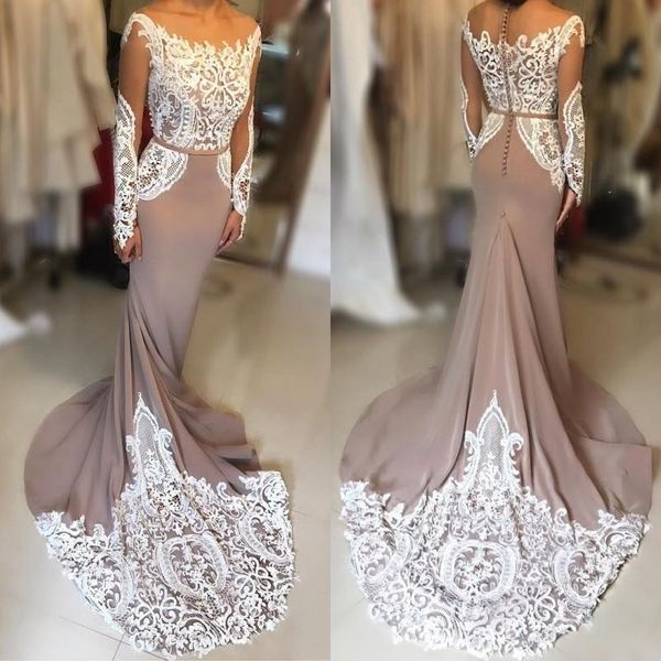 new arrival mermaid bridesmaid dresses long sleeve lace applique plus size bridesmaids wedding guest dress, White;pink
new arrival mermaid bridesmaid dresses long sleeve lace applique plus size bridesmaids wedding guest dress, White;pink