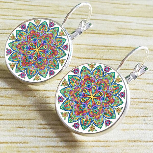 selling europe and america mandala time stone ear hook fa guo gou accessories, Silver
selling europe and america mandala time stone ear hook fa guo gou accessories, Silver