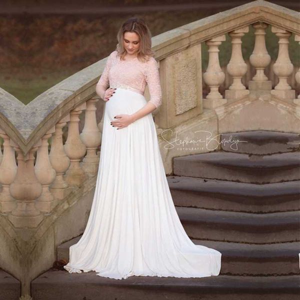 baby shower dress maternity jersey long dresses pregnancy pgraphy lace joint long dress maternity p shoot maxi robe, White
baby shower dress maternity jersey long dresses pregnancy pgraphy lace joint long dress maternity p shoot maxi robe, White