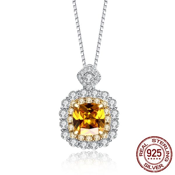 luxury real 925 sterling silver pendant necklace with pink/yellow 9mm cz diamond fashion fine jewelry gift x024
luxury real 925 sterling silver pendant necklace with pink/yellow 9mm cz diamond fashion fine jewelry gift x024
