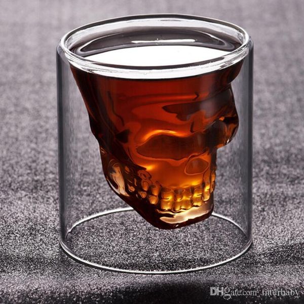 skull glass scup creative transparent wine cups cocktail double-deck glass mug beer whiskey halloween party decoration clsyp646
skull glass scup creative transparent wine cups cocktail double-deck glass mug beer whiskey halloween party decoration clsyp646