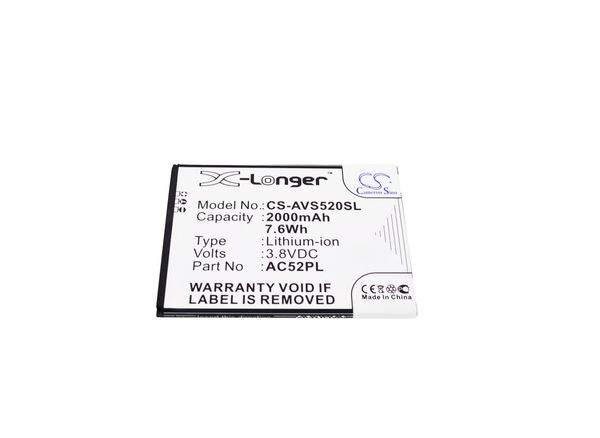 cameron sino 2000mah battery ac52pl for archos 52 platinum
cameron sino 2000mah battery ac52pl for archos 52 platinum