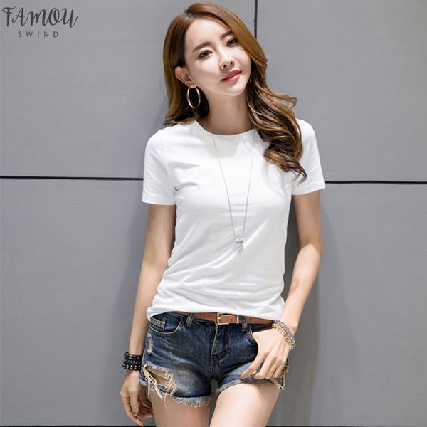 женщины белые футболки 2020 лето tee shirt женщины solid color casual solid белый с коротким рукавом o шеи дамы тис топы женский, White
женщины белые футболки 2020 лето tee shirt женщины solid color casual solid белый с коротким рукавом o шеи дамы тис топы женский, White