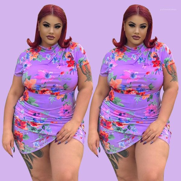 irregular o neck short sleeve womens designer bodycon dresses casual xl 5xl oversize skinny pleated floral summer dresses, Black;gray
irregular o neck short sleeve womens designer bodycon dresses casual xl 5xl oversize skinny pleated floral summer dresses, Black;gray