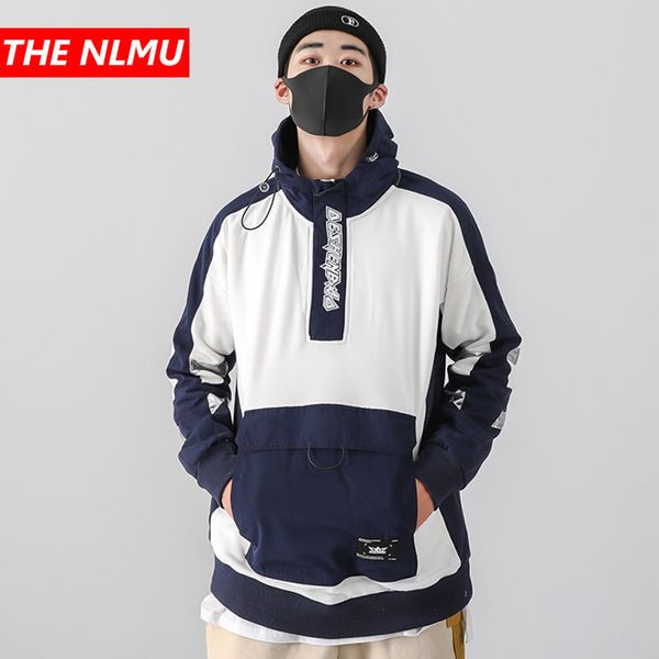 color block patchwork hoodies men harajuku hooded pullover sweatshirts 2019 streetwear fashion hip hop casual male wg686, Black
color block patchwork hoodies men harajuku hooded pullover sweatshirts 2019 streetwear fashion hip hop casual male wg686, Black