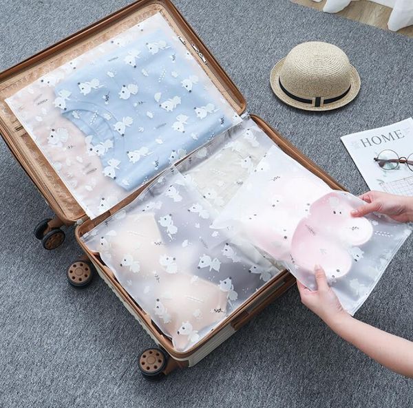 travel storage portable frosted waterproof sealed bag luggage clothing underwear storage bag
travel storage portable frosted waterproof sealed bag luggage clothing underwear storage bag