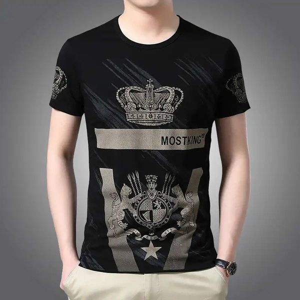 mens designer t shirt round neck printed loose compassionate bottoming ice silk half-sleeved tee mens summer clothes european fashion, White;black
mens designer t shirt round neck printed loose compassionate bottoming ice silk half-sleeved tee mens summer clothes european fashion, White;black