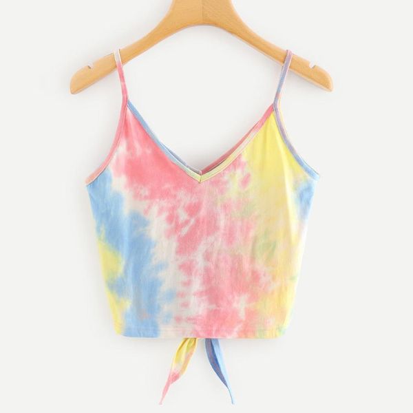 crop womens v neck vest bownot colorful printed cropfashion leisure sleeveless t-shirt mujer verano 2019 n4, White
crop womens v neck vest bownot colorful printed cropfashion leisure sleeveless t-shirt mujer verano 2019 n4, White