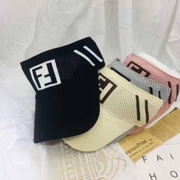 FF Letter Empty Top Cap Casual Summer Visor Sun Hat Sports Golf Tennis Outdoor Beach Headband Snapback Baseball Hats TTA875
FF Letter Empty Top Cap Casual Summer Visor Sun Hat Sports Golf Tennis Outdoor Beach Headband Snapback Baseball Hats TTA875