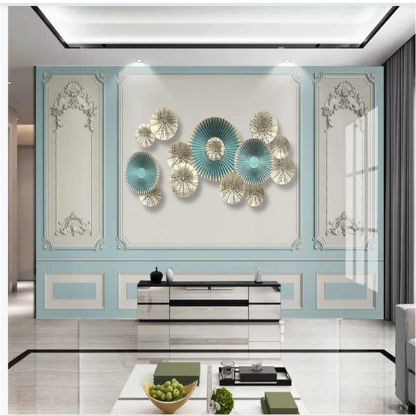p 3d customized wallpaper 3d stereo mediterranean metal wallpapers tv background wall
p 3d customized wallpaper 3d stereo mediterranean metal wallpapers tv background wall