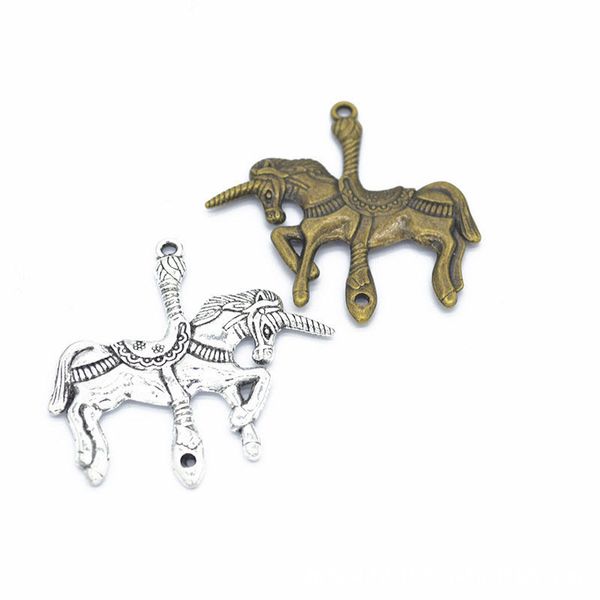 100pcs diy unicorn charms unicorn pendants antiqued silver tone & antique bronze tone craft making jewelry decoration 43*43mm, Bronze;silver
100pcs diy unicorn charms unicorn pendants antiqued silver tone & antique bronze tone craft making jewelry decoration 43*43mm, Bronze;silver