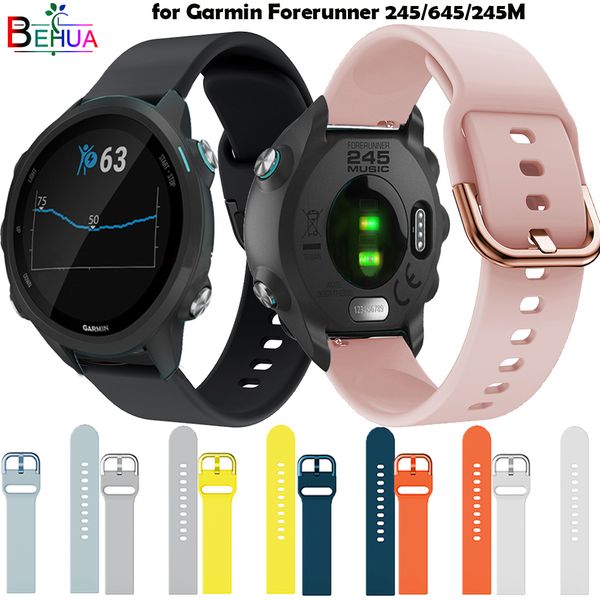 silicone original sport watch band for garmin forerunner 245/645/245m/galaxy watch 42mm smart strap replacement band, Black;brown
silicone original sport watch band for garmin forerunner 245/645/245m/galaxy watch 42mm smart strap replacement band, Black;brown