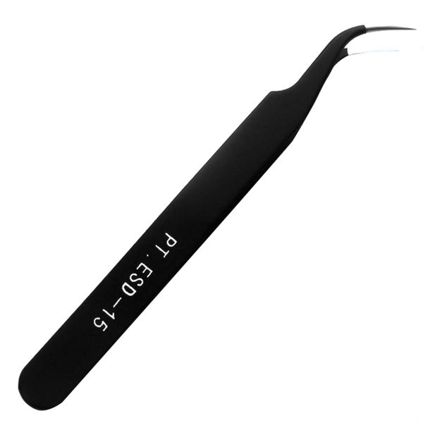 1pc anti-static stainless steel black tweezers curved straight nail art acrylic gel picking rhinestones gem decor tool
1pc anti-static stainless steel black tweezers curved straight nail art acrylic gel picking rhinestones gem decor tool