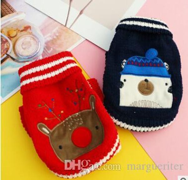 dog christmas sweater thickened autumn and winter reindeer pet sweater teddy small dog two feet sweater elk dog costumes
dog christmas sweater thickened autumn and winter reindeer pet sweater teddy small dog two feet sweater elk dog costumes