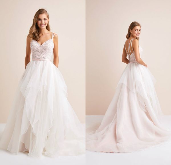 oleg cassini beach wedding dresses a line lace beaded spaghetti garden boho wedding dress sweep train plus size bridal gowns 2019, White
oleg cassini beach wedding dresses a line lace beaded spaghetti garden boho wedding dress sweep train plus size bridal gowns 2019, White